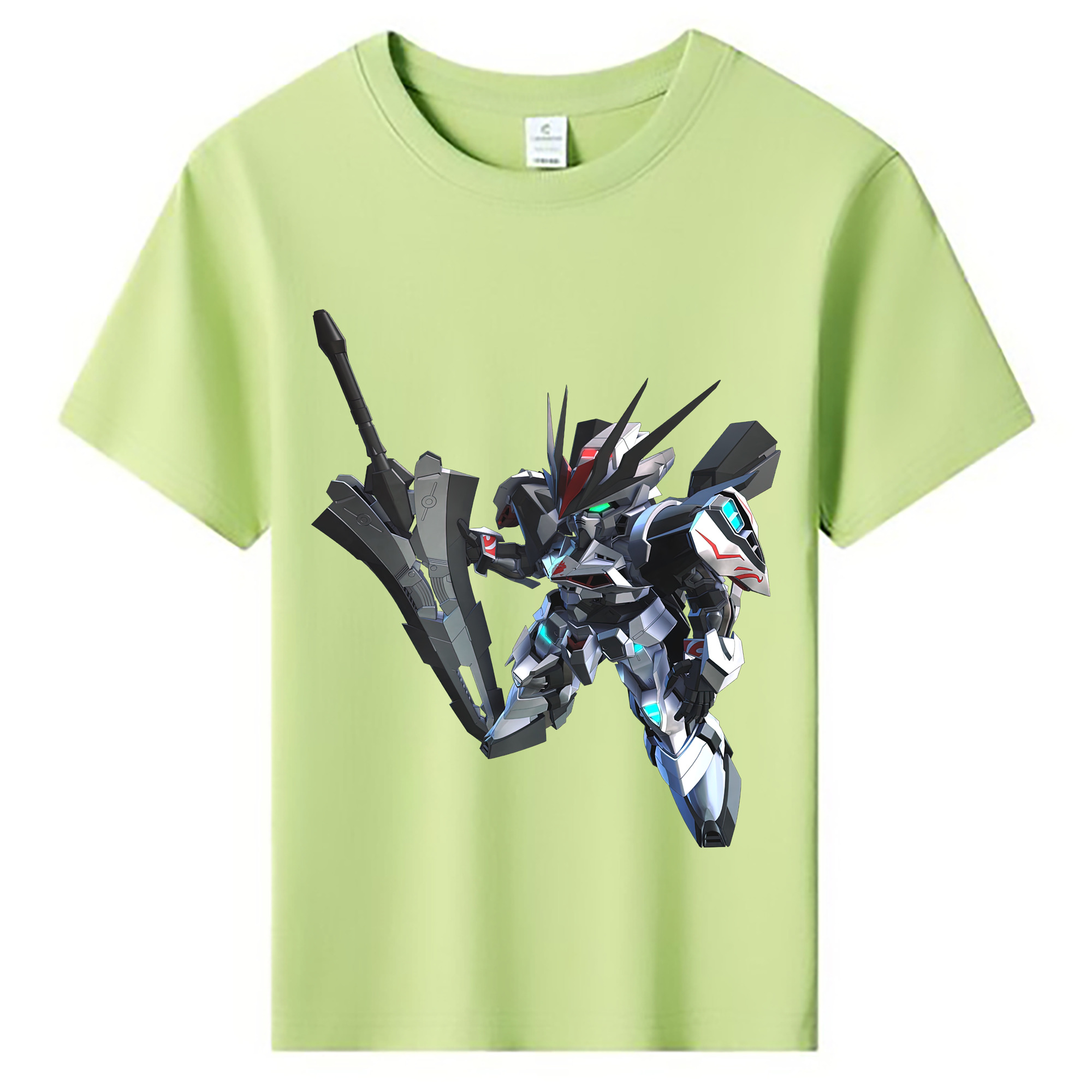 （画像用） 機動戦士ガンダム Mobile Suit Gundam 綿100％キッズTシャツ（フロントプリント）
